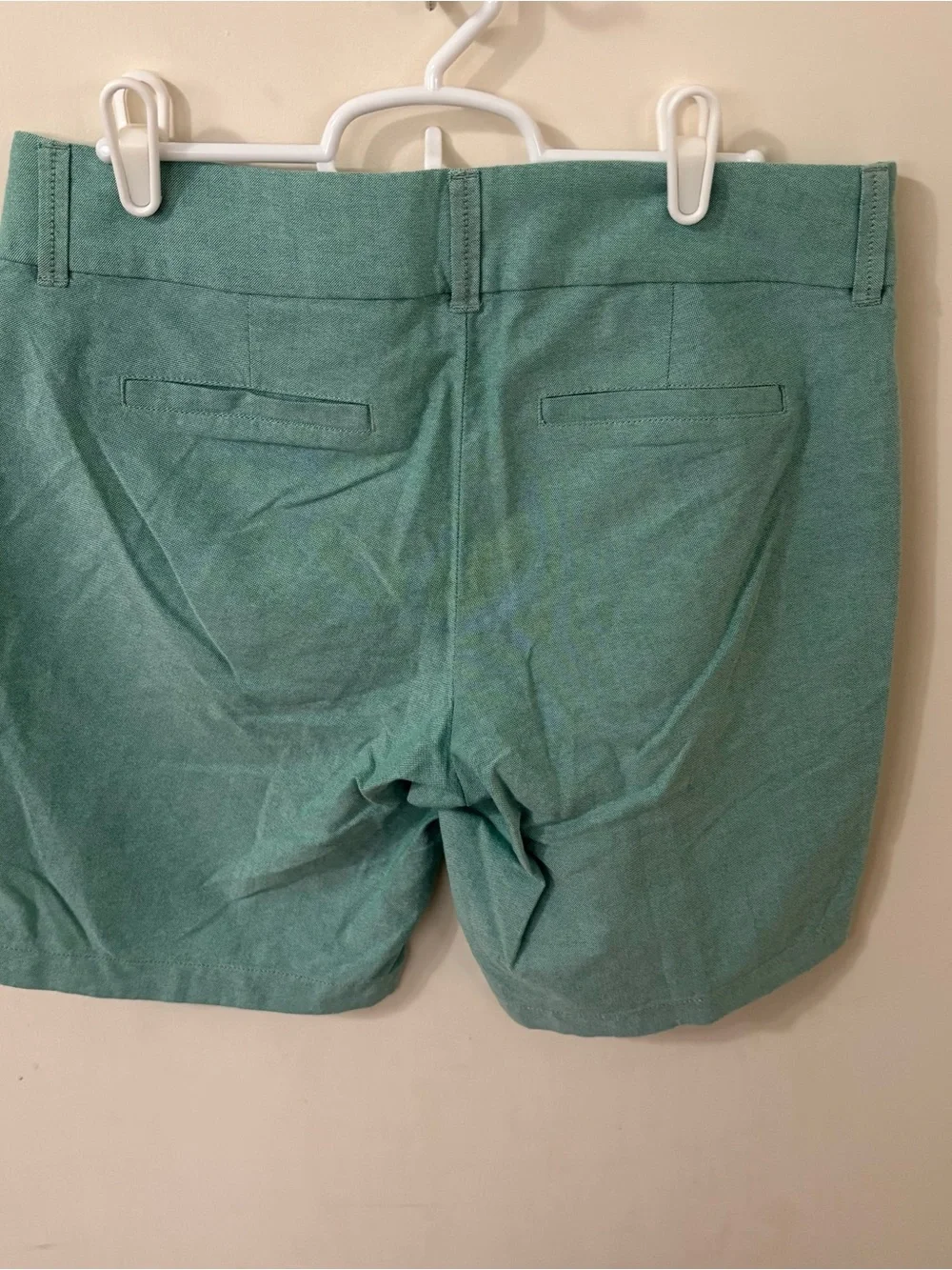 J. Crew Seafoam Green Tailored cotton Shorts size 4